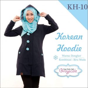 Hoodie Korean Muslimah Terbaru Jaket Untuk Travelling