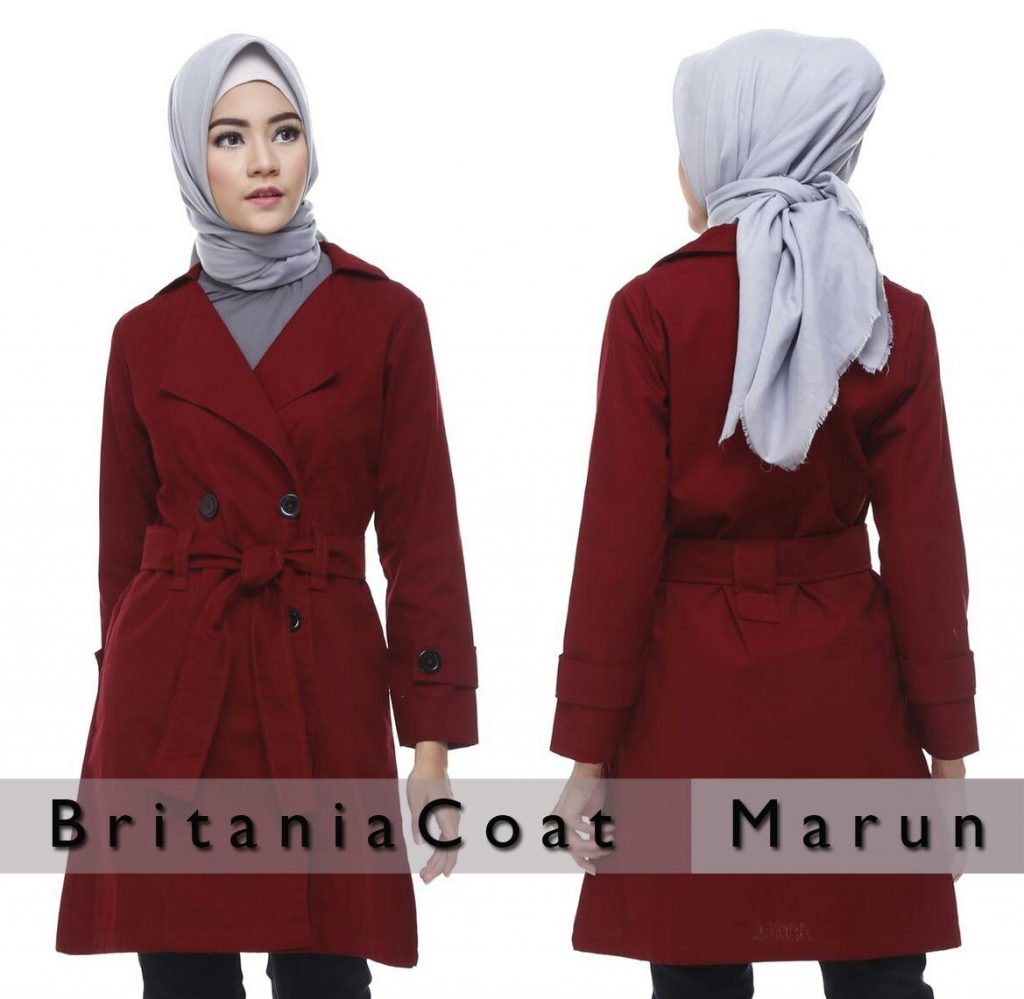 Jual Baju Coat Wanita Muslim